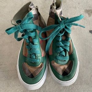 Burberry high top sneakers